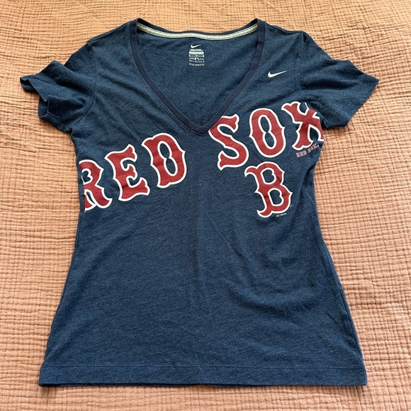 Nike Tops - Navy Nike Red Sox T-Shirt